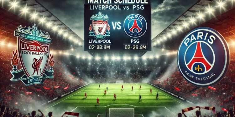 Jadwal Liverpool vs PSG