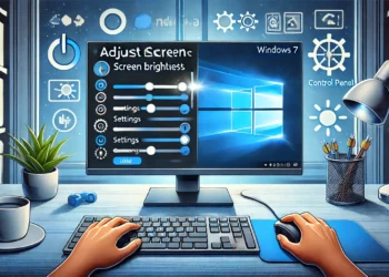 Cara Mengatur Kecerahan Layar Komputer Windows 7