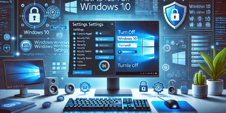 Cara Mematikan Firewall Windows 10