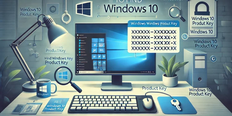 Melihat Product Key Windows