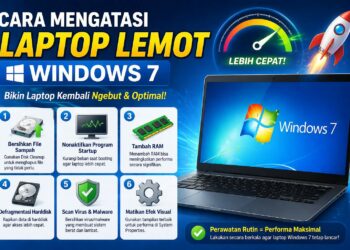 Cara Mengatasi Laptop Lemot Windows 7