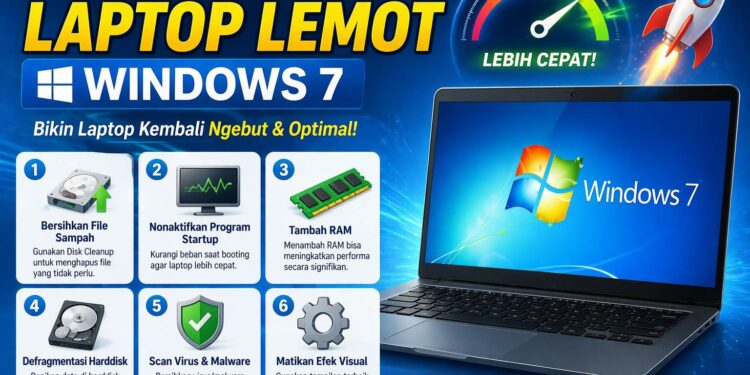 Cara Mengatasi Laptop Lemot Windows 7