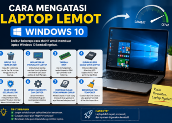 Cara Mengatasi Laptop Lemot Windows 10