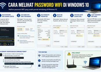 Cara Melihat Password Wifi Di Windows 10