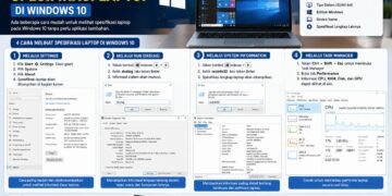 Cara Melihat Spesifikasi Laptop Windows 10