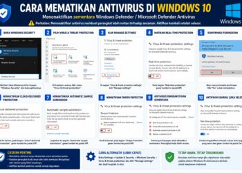 Cara Mematikan Antivirus Di Windows 10