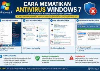 Cara Mematikan Antivirus Windows 7