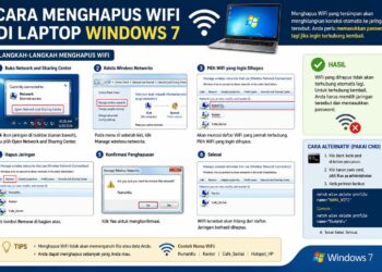 Cara Menghapus Wifi Di Laptop Windows 7