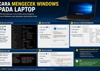 Cara Mengecek Windows Pada Laptop