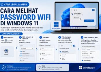 Cara Melihat Password Wifi