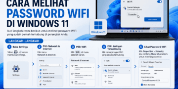 Cara Melihat Password Wifi
