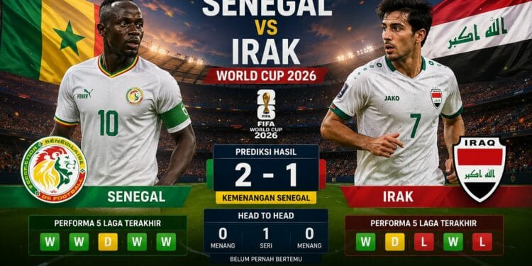 Prediksi Senegal vs Irak