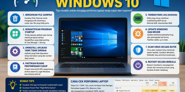 Agar Laptop Tidak Lemot