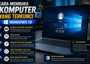 Cara Membuka Komputer Terkunci