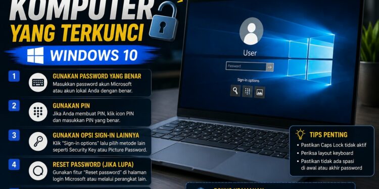 Cara Membuka Komputer Terkunci