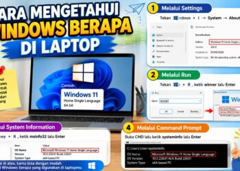 Cara Mengetahui Windows Berapa