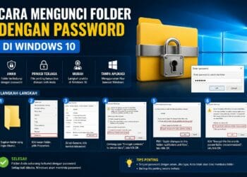 Cara Mengunci Folder Password