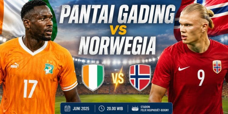 Jadwal Pantai Gading vs Norwegia
