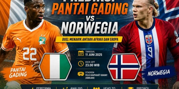 Prediksi Pantai Gading vs Norwegia