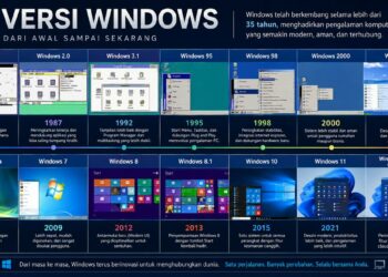 Versi Windows Dari Awal