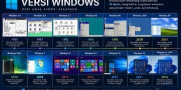 Versi Windows Dari Awal