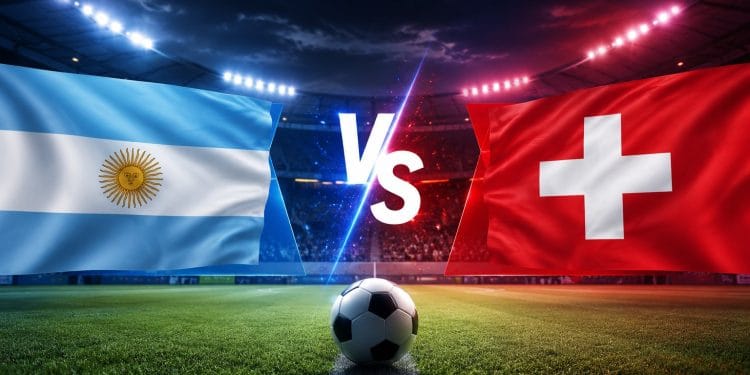 Hasil Argentina vs Swiss