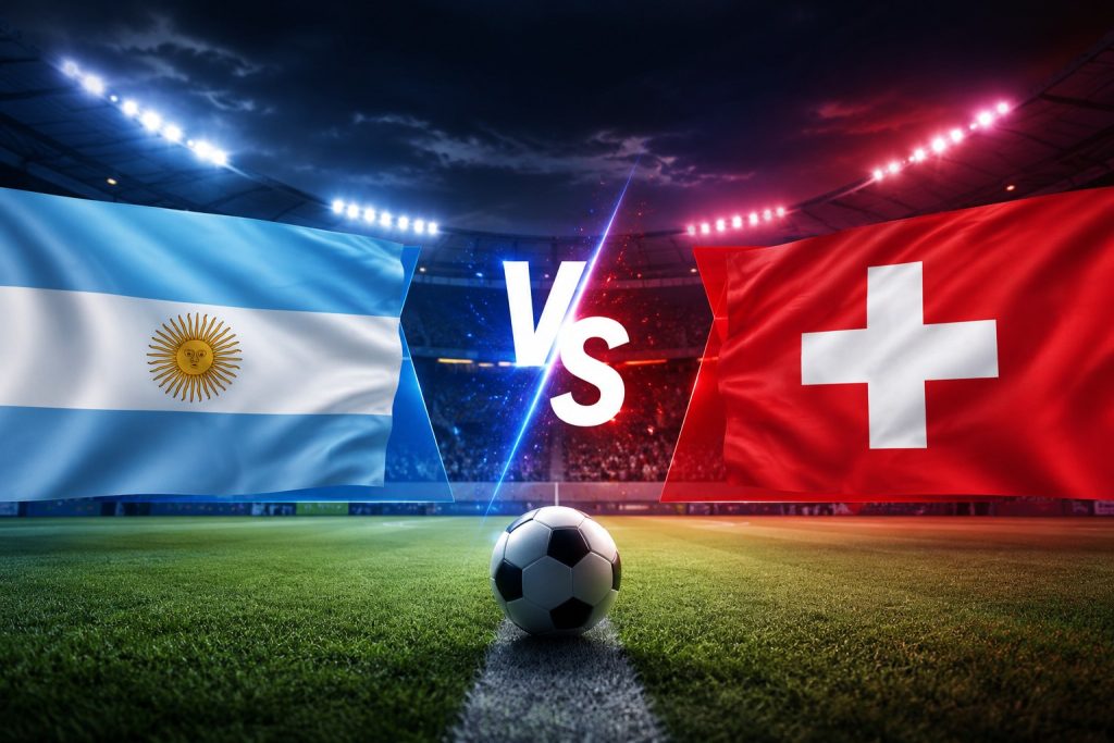 Hasil Argentina vs Swiss