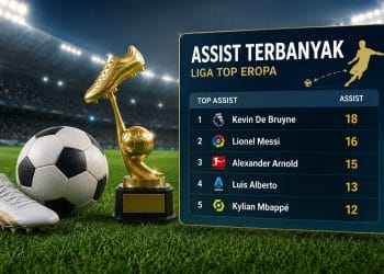 Assist Terbanyak Liga