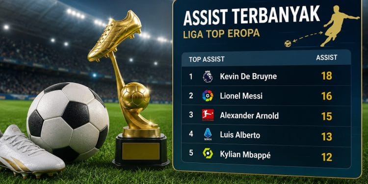 Assist Terbanyak Liga