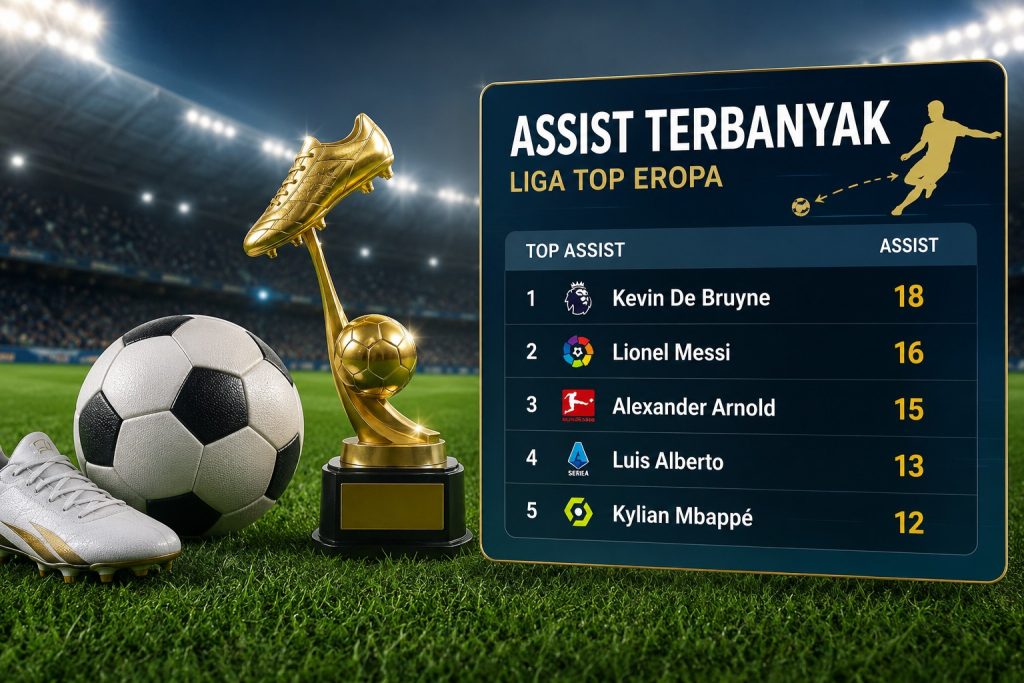 Assist Terbanyak Liga