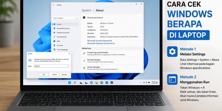 Cara Cek Windows Berapa