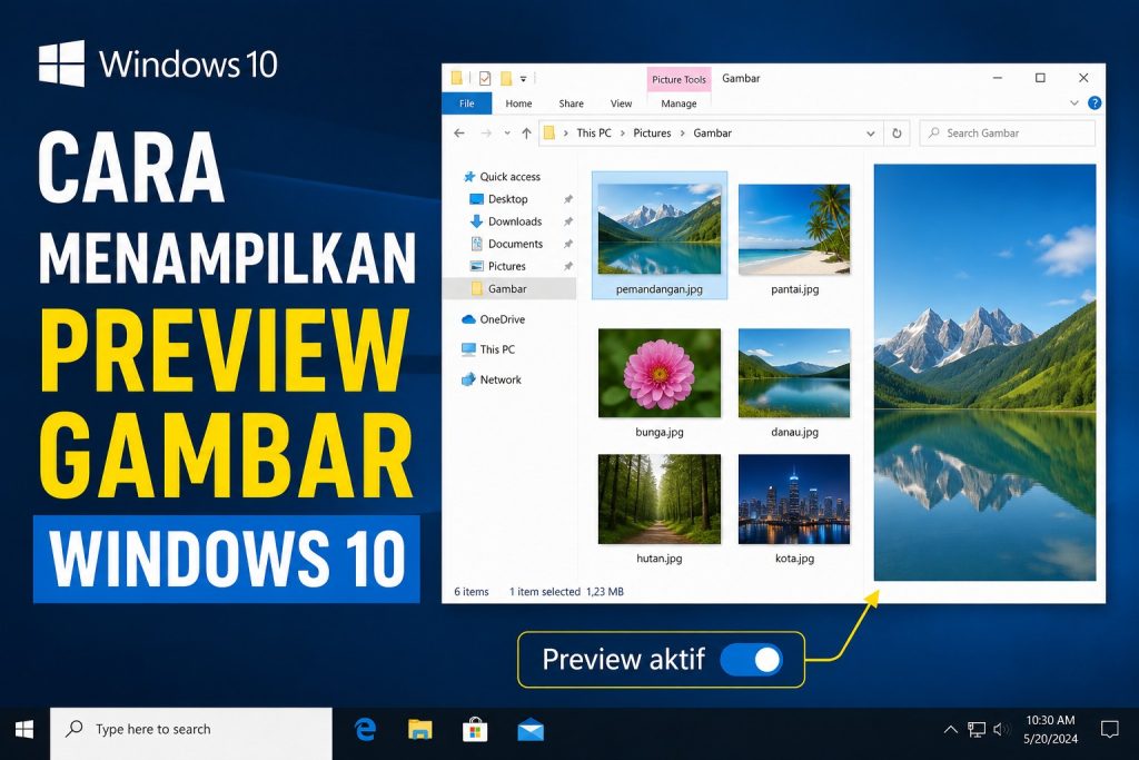 Cara Menampilkan Preview Gambar