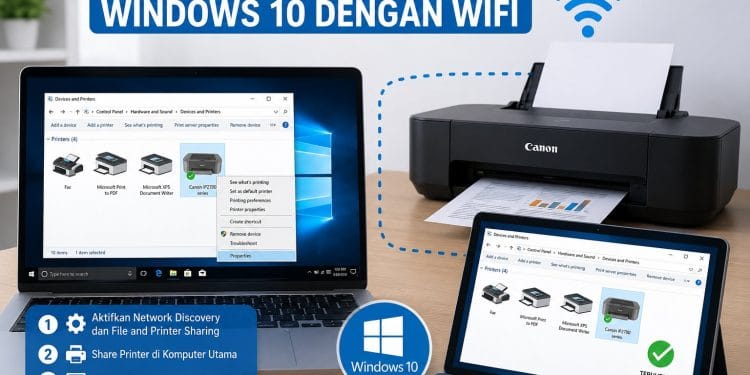 Cara Sharing Printer Windows