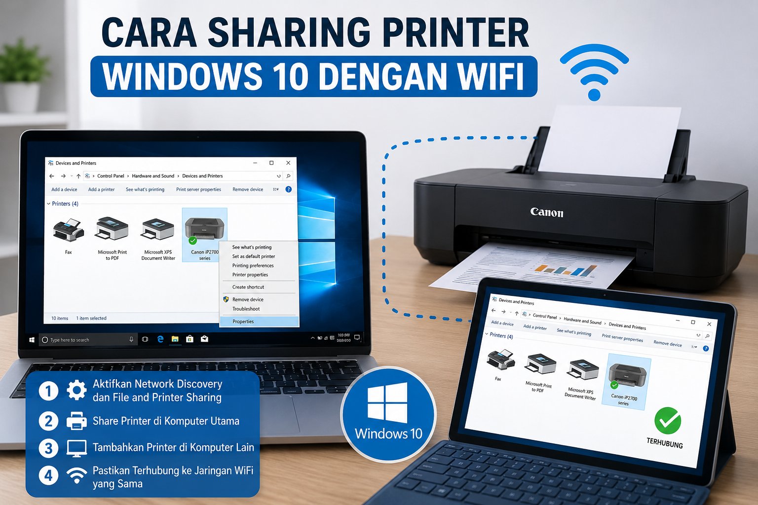 Cara Sharing Printer Windows