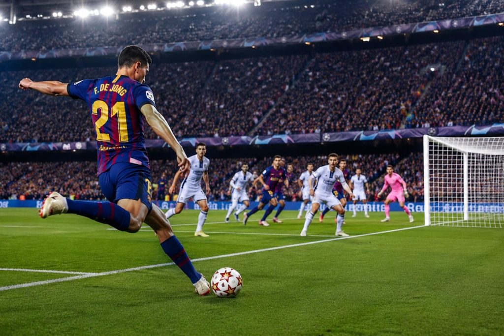 Crossing Sepak Bola Skill