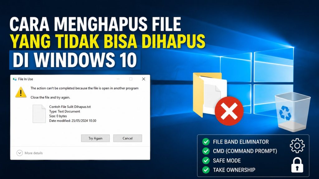 Cara Menghapus File