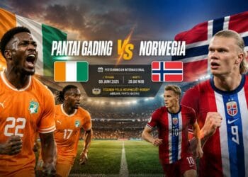 Pertandingan Pantai Gading Norwegia