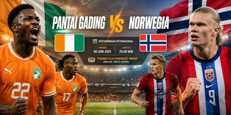Pertandingan Pantai Gading Norwegia