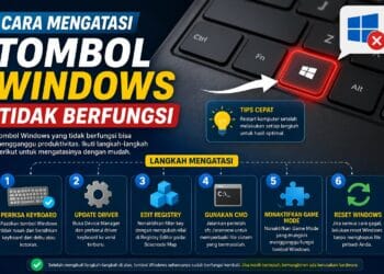 Cara Mengatasi Tombol Windows