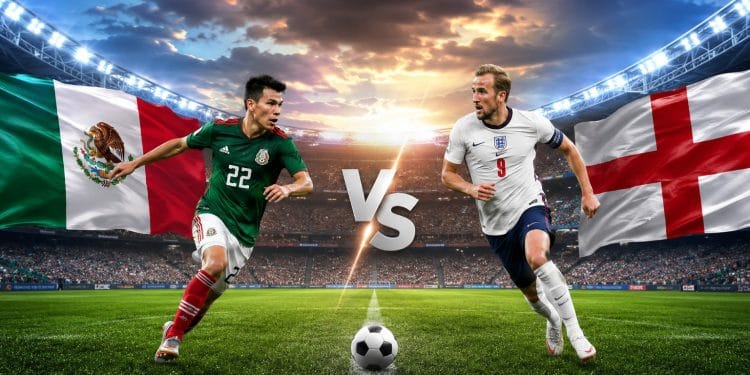 Hasil Meksiko vs Inggris