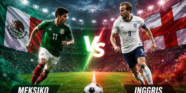 Prediksi Meksiko vs Inggris