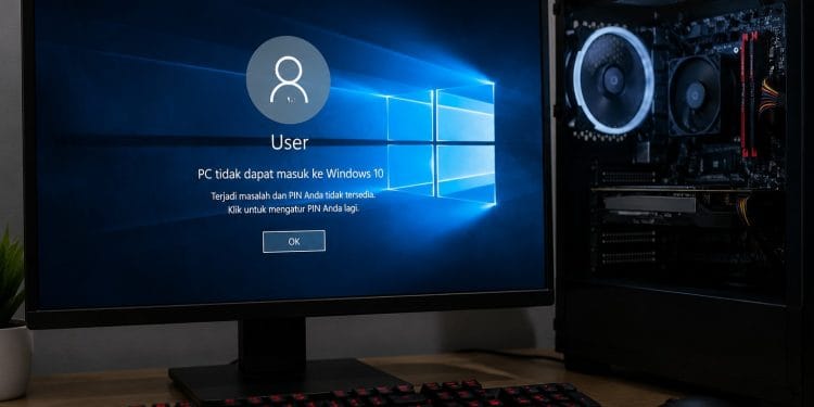 PC Tidak Bisa Masuk Windows