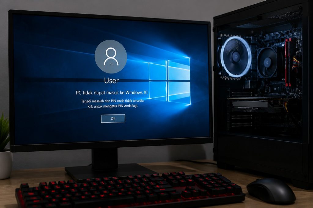 PC Tidak Bisa Masuk Windows