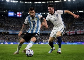 Pertandingan Argentina vs Inggris
