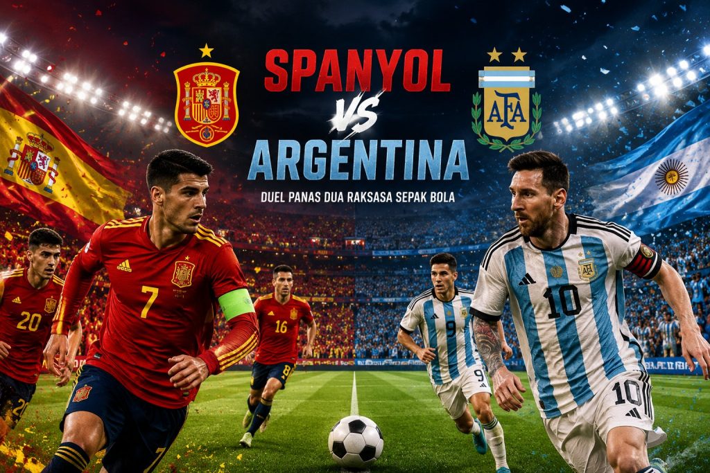 Prediksi Spanyol vs Argentina