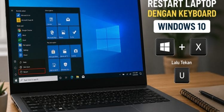 Restart Laptop Dengan Keyboard