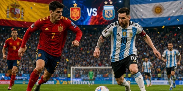 Jadwal Spanyol vs Argentina