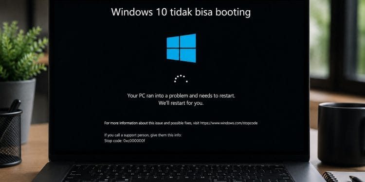Windows 10 Tidak Bisa Booting