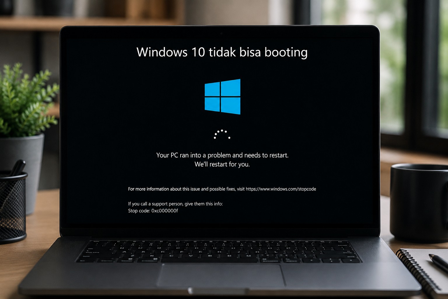 Windows 10 Tidak Bisa Booting