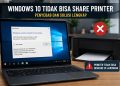 Windows 10 Tidak Bisa Share